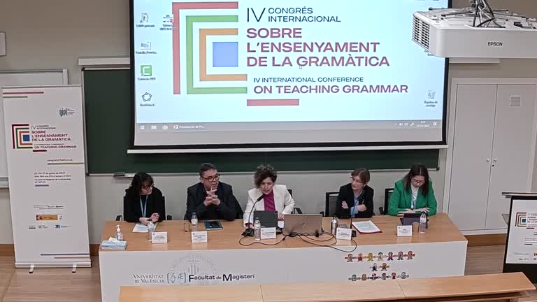 Inauguración del Congreso internacional sobre la enseñanza de la gramática