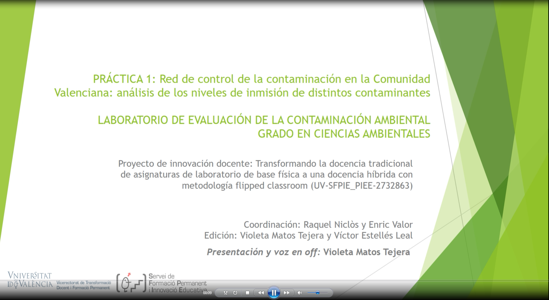 CAS ECA Práctica 1: RED DE CONTROL DE LA CONTAMINACIÓN EN LA COMUNIDAD VALENCIANA: ANÁLISIS DE NIVELES DE INMISIÓN DE DISTINTOS CONTAMINANTES